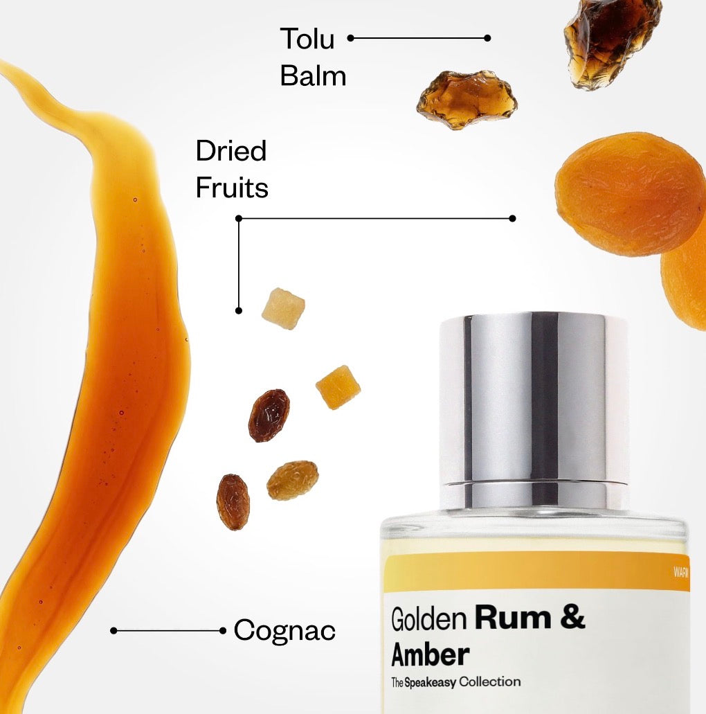Dossier Golden Rum and Amber Edp